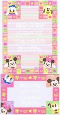 Mickey &Friends Pink 1B