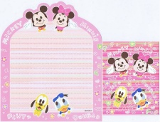 Mickey &Friends Pink 1A